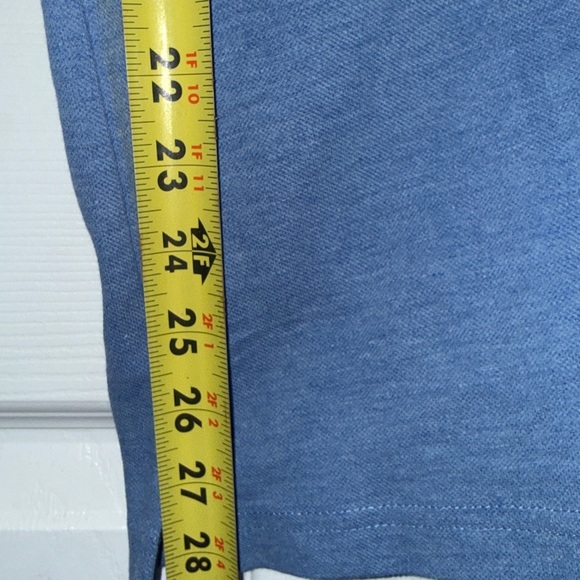 Club Room Men's Heather Blue Polo Shirt - Picture 4 of 6